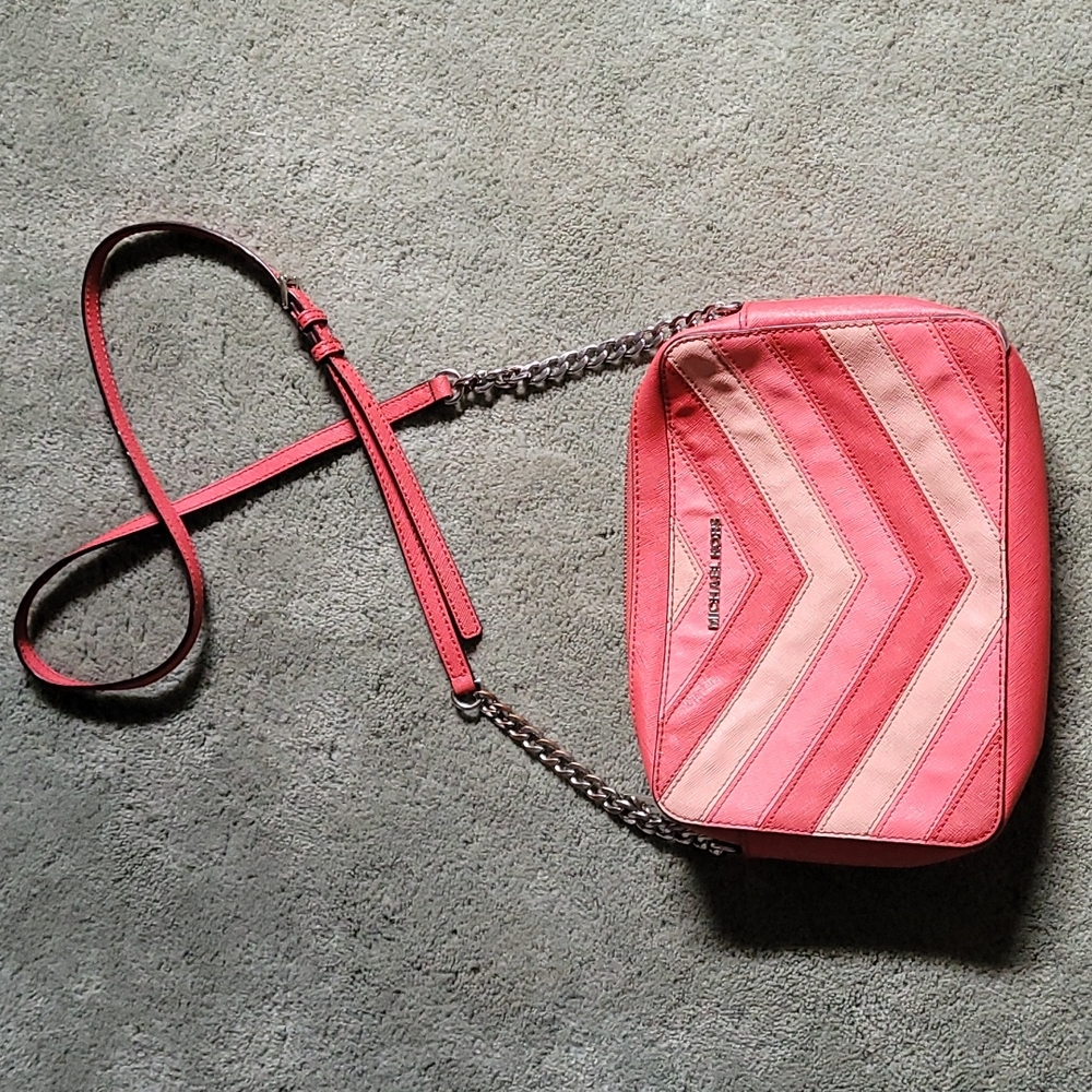 Michael Kors pink crossbody bag